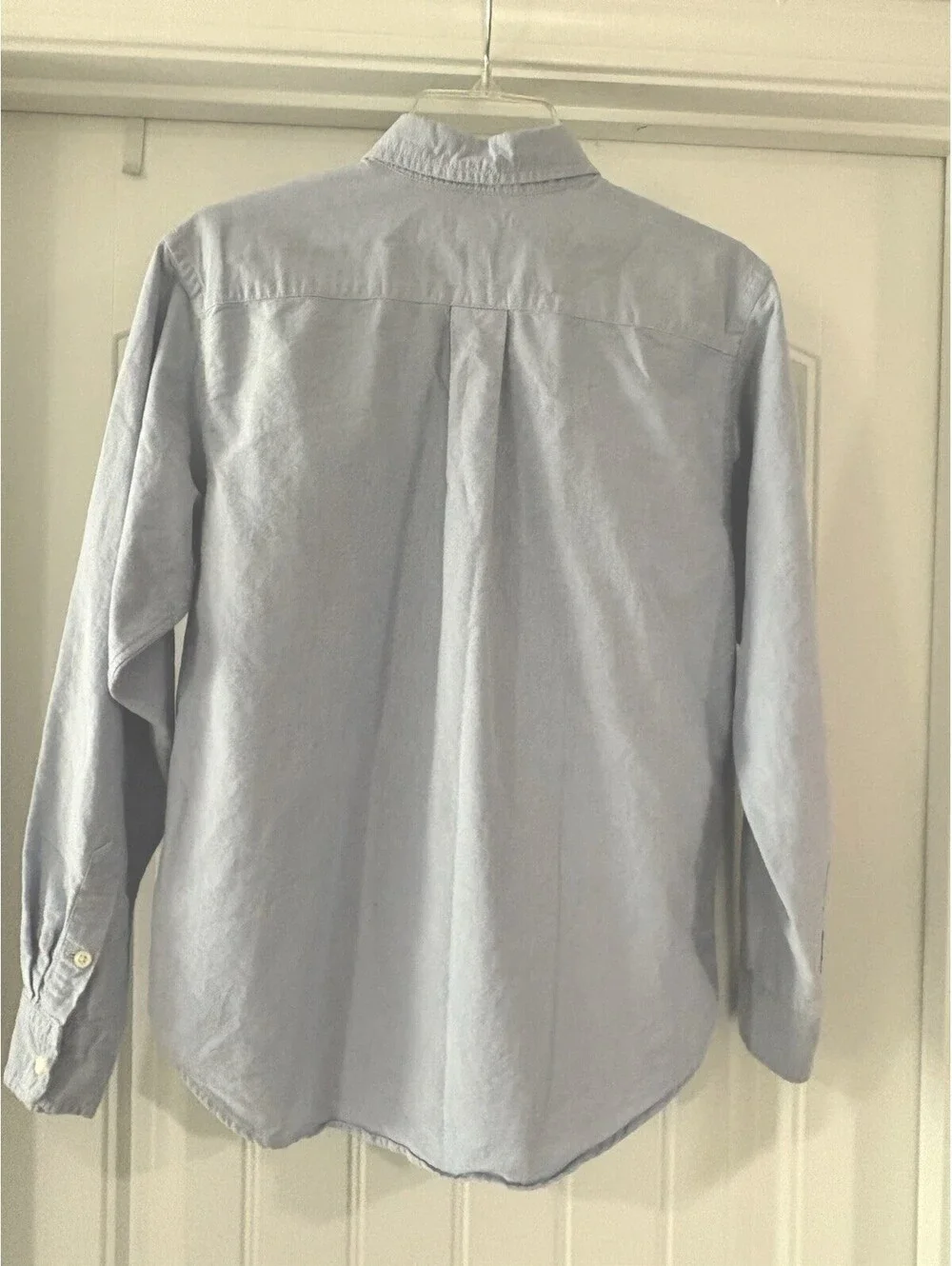 Polo Ralph Lauren Blue Cotton Oxford Button Down Shirt Kids Size 18 Preppy